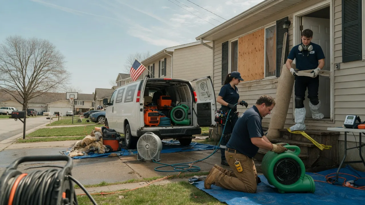 Water Damage Restoration in Sandy Hook, KY near me